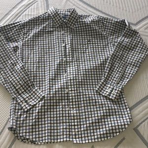 Men’s Large Fish Hippie Button Up